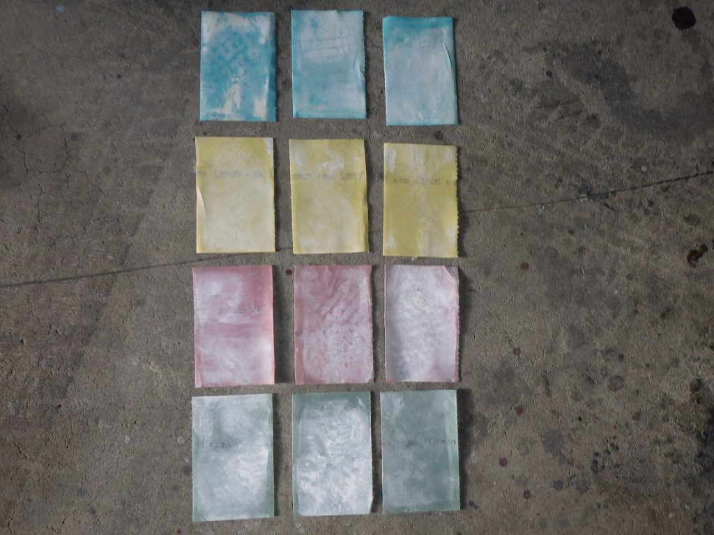 ヴェルファイア　ヘッドライトコート　黄ばみ除去の写真