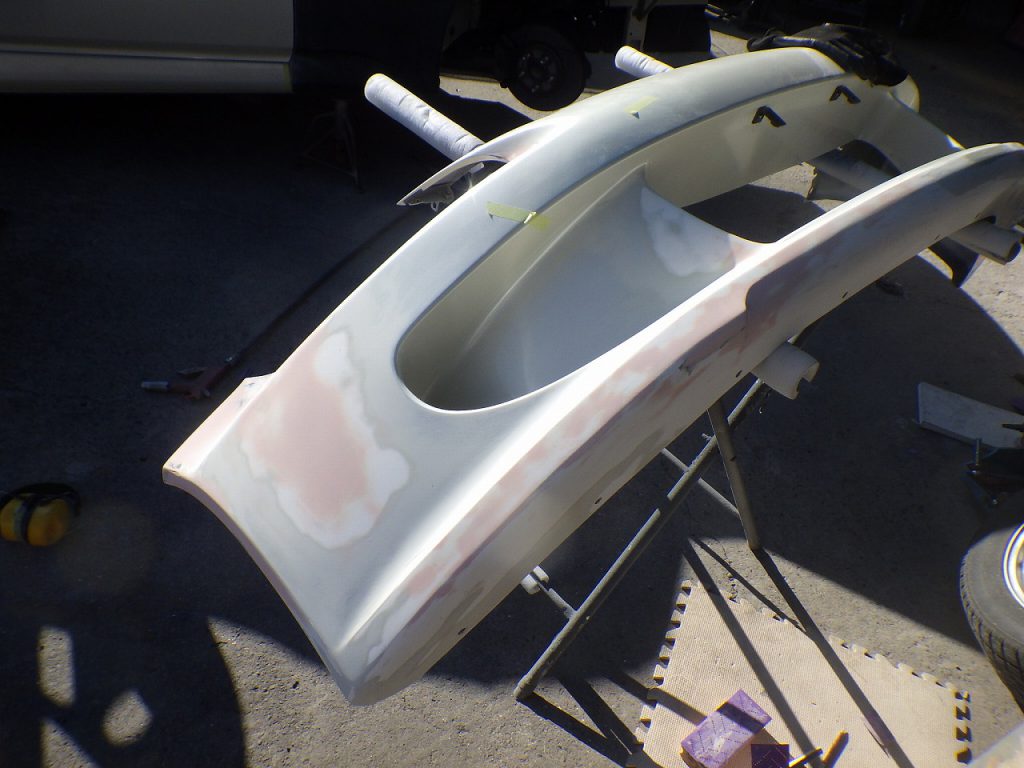 Ｓ2000ＡＰ2　ＦＲＰフロントバンパースポイラー修理・塗装の写真